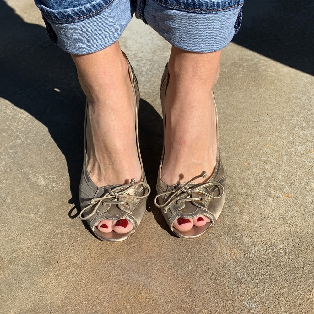 Givenchy Satin Heels with Bow
